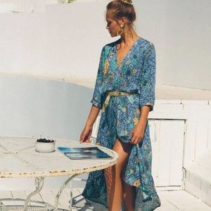arnhem sinta midi dress Arnhem Sinta Magenta Floral Midi Maxi Dress RRP$200